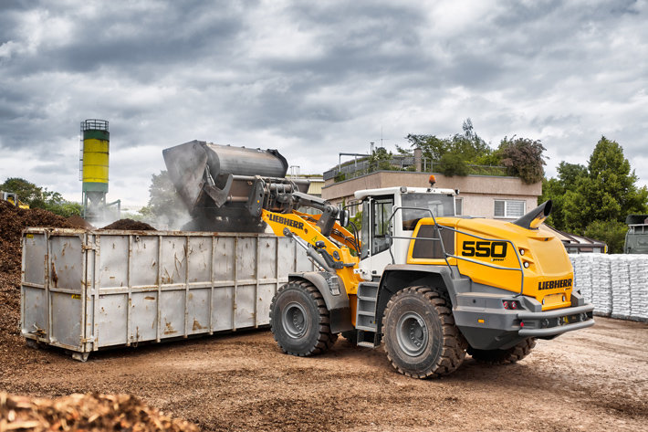 Restyling del modello: Liebherr incrementa la potenza nelle pale gommate XPower L 550 e L 556